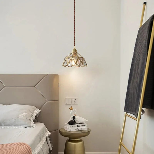 Klassieke Glas In Lood Hanglamp | Vintage Glas In Lood Hanglamp Messing Metaal LED E27 110-240V Levendige Kleuraccenten Tijdloze Vintage Stijl Elegante Afwerking Verlichting 5-10m²