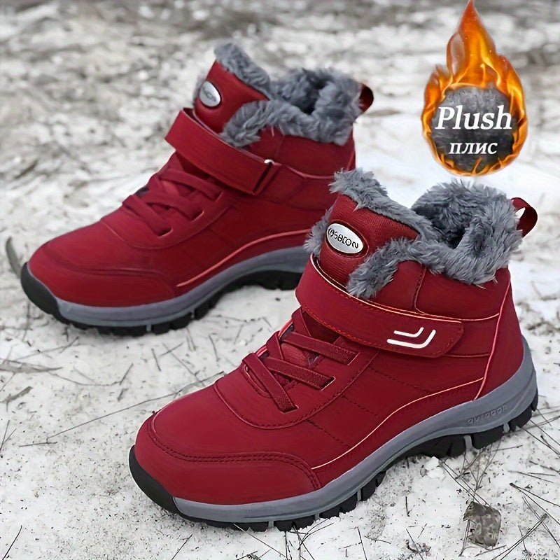 Warme Hiking Boots voor Dames - Non-slip, Waterbestendig, Perfect voor Winter en Outdoor Activiteiten