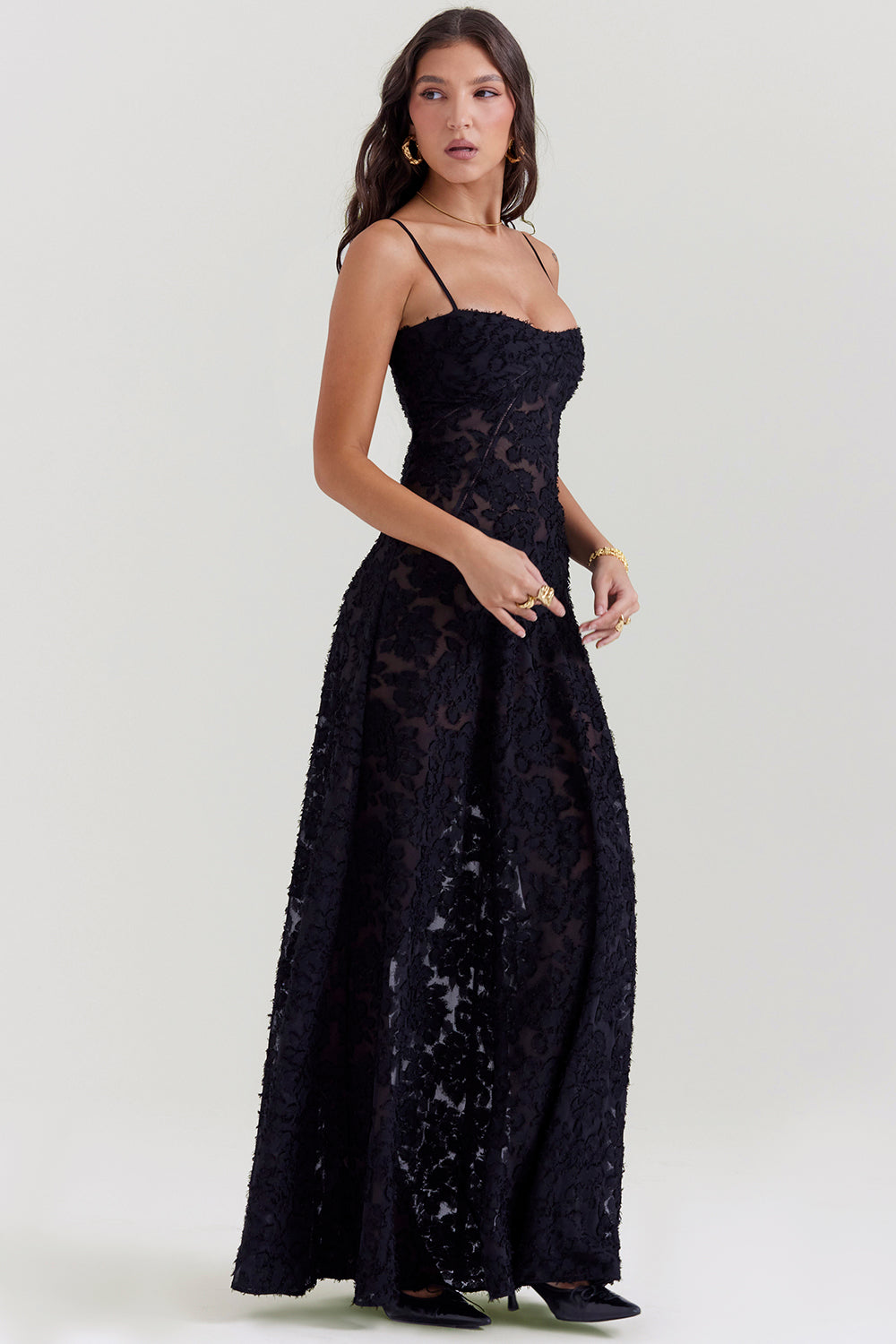 Elvina - Elegante Maxi Jurk