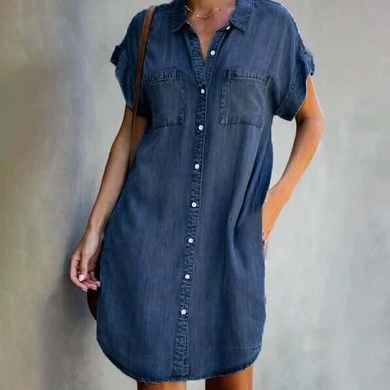 Malou | Denim Jurk