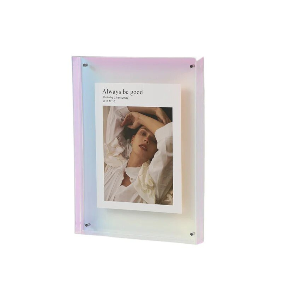 ListingFrame | Decoratief Fotolijstje van Levendig Gekleurd Transparant Acryl
