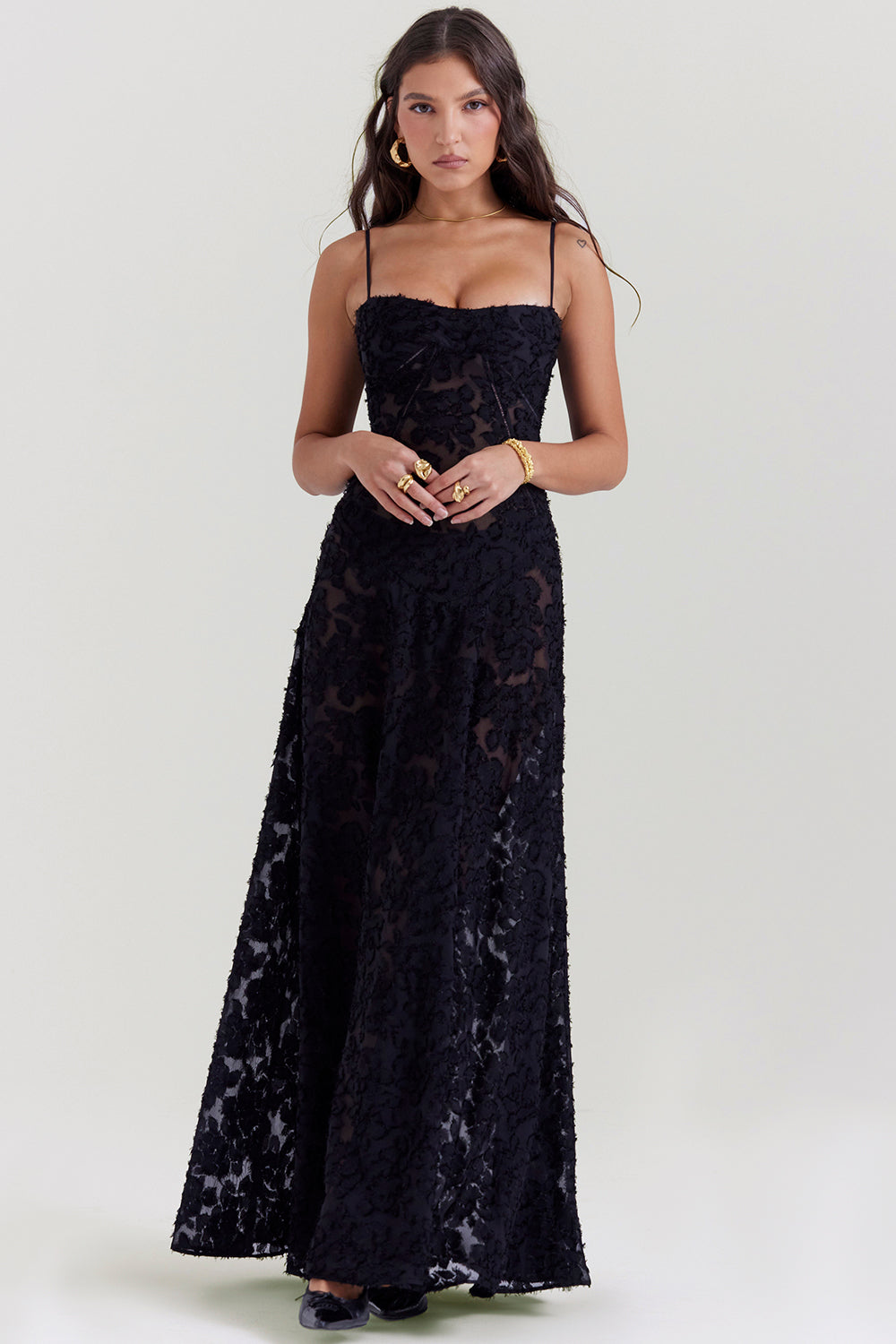 Elvina - Elegante Maxi Jurk
