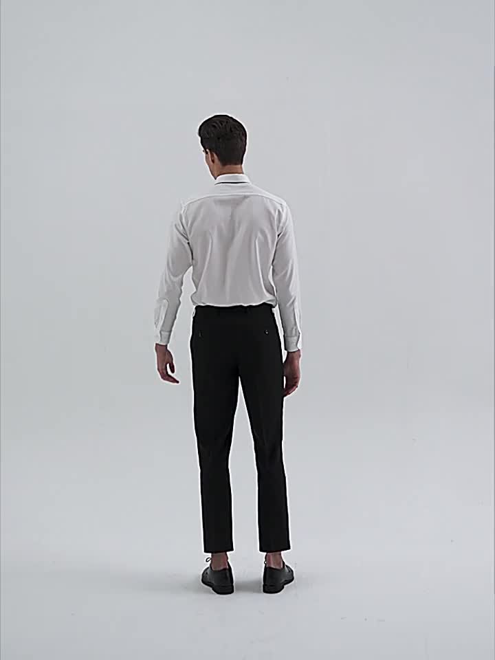 Blouse Heren | Comfortabele Egyptische Katoenen Blouse - Regular Fit - Puento Fortade - TP 07 - Essential