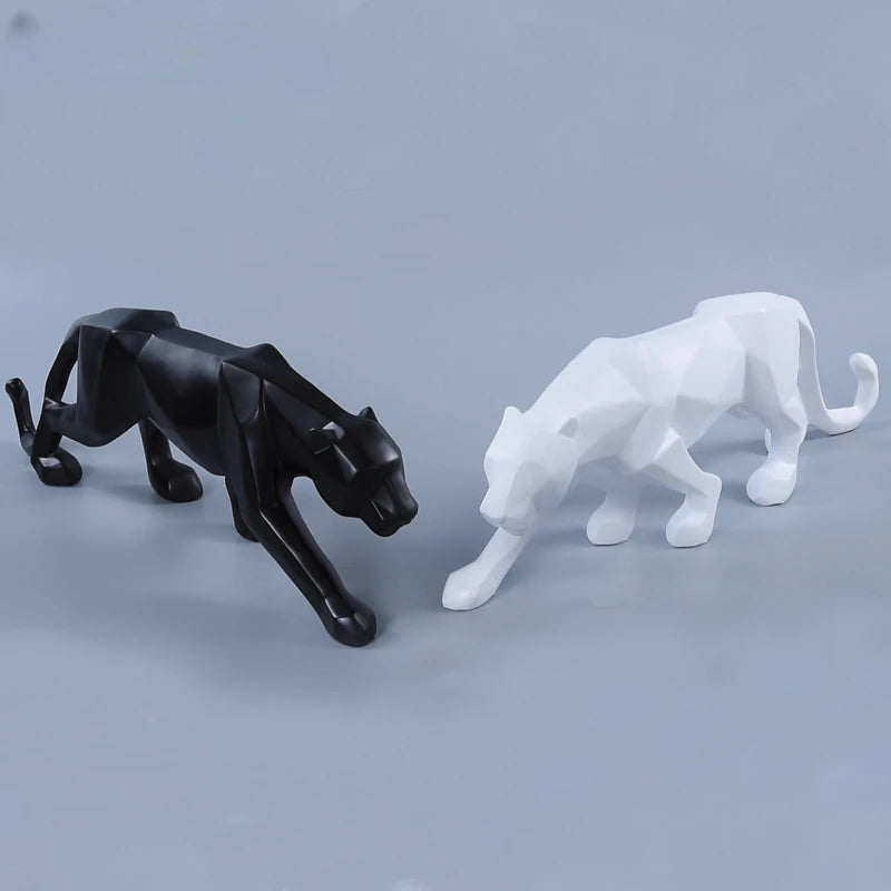 DuoPanthère Sculpturen – Luxe Interieurdecoratieset