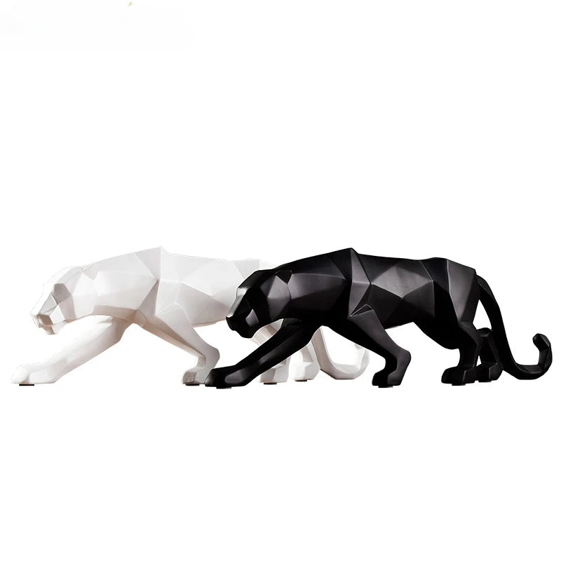 DuoPanthère Sculpturen – Luxe Interieurdecoratieset