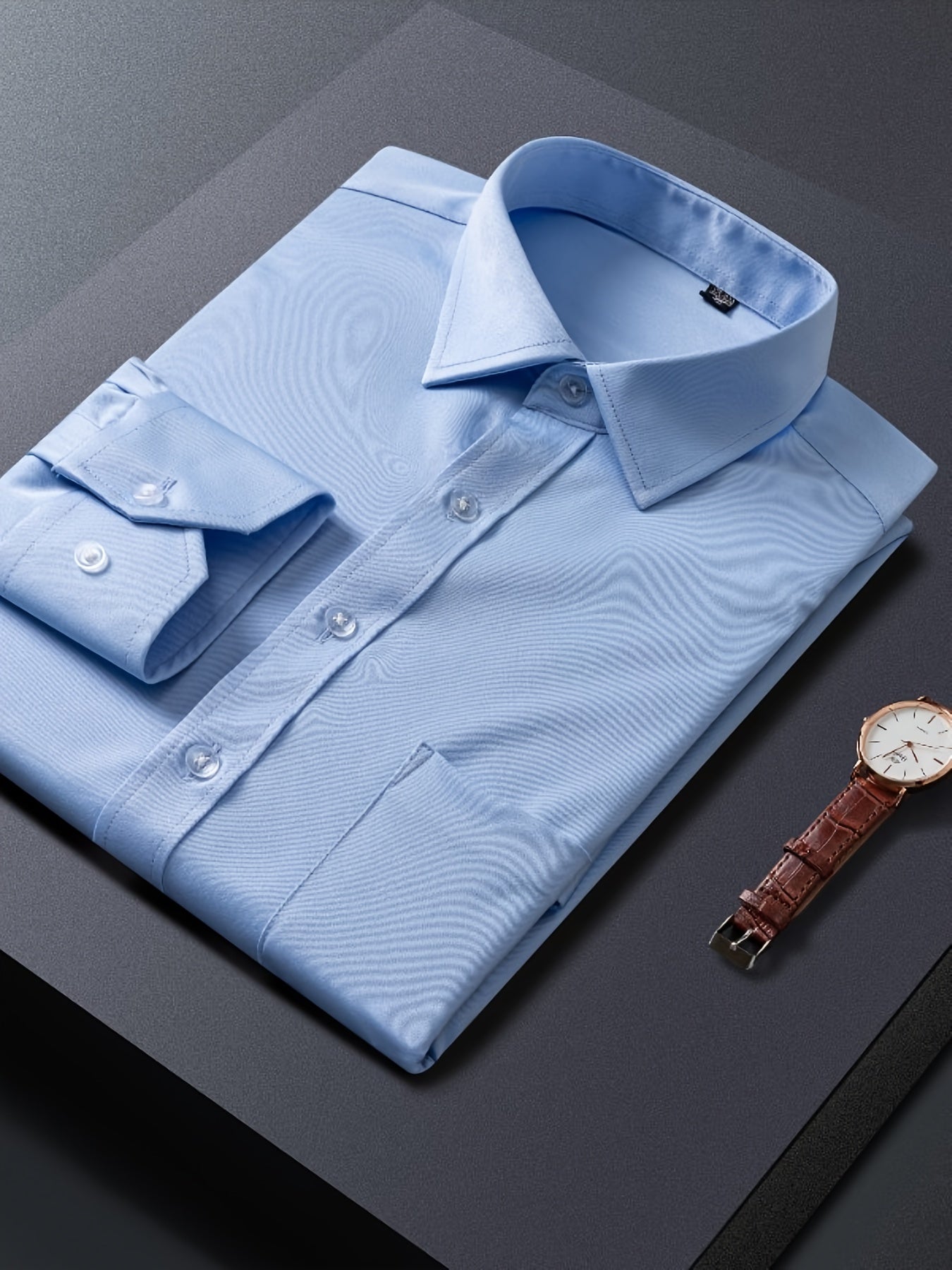 Blouse Heren | Comfortabel Katoenen Blouse - Regular Fit - Puento Fortade - TP 09 - Essential