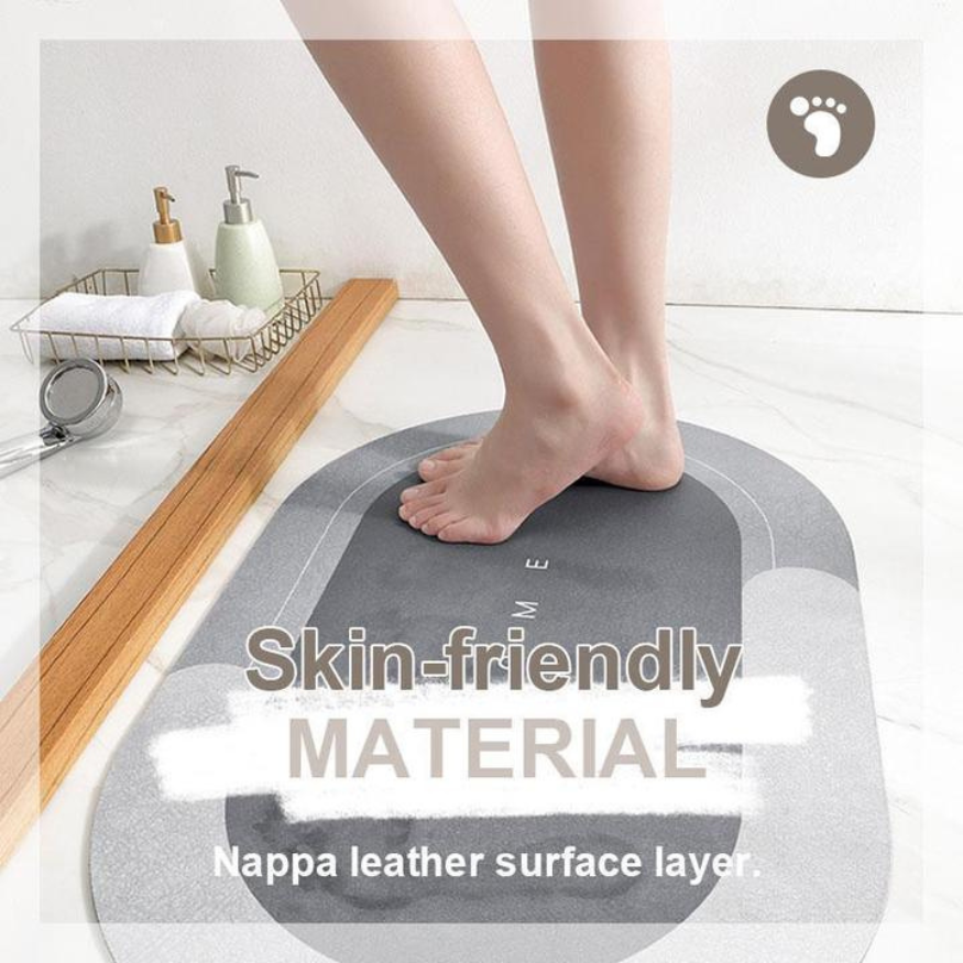 DryFluf | Super Absorberende Comfortabele Badkamermat | Zacht & Sneldrogend