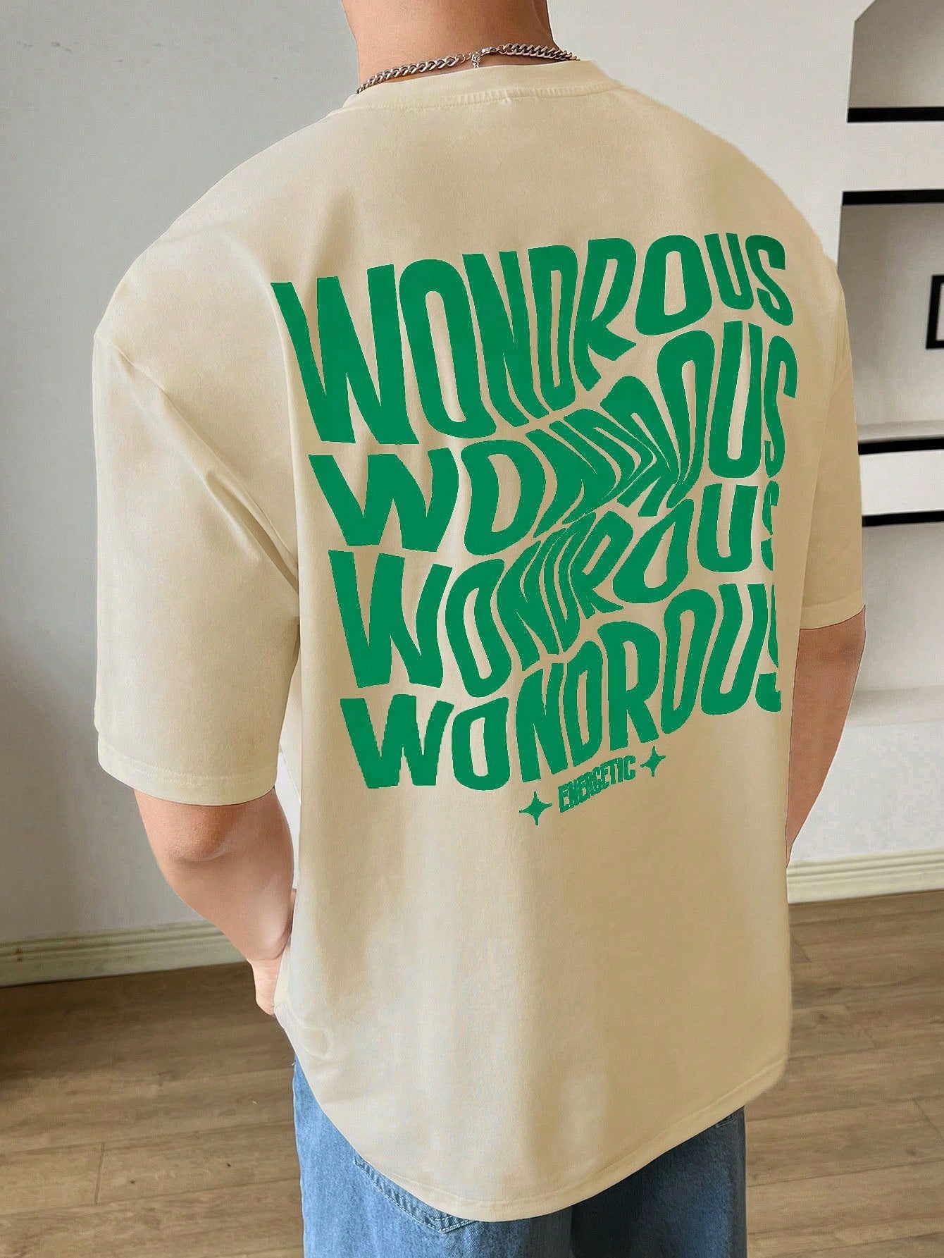 RebelGame Letterprint Shirt Heren | T-shirt | Casual zomershirt met grafische print