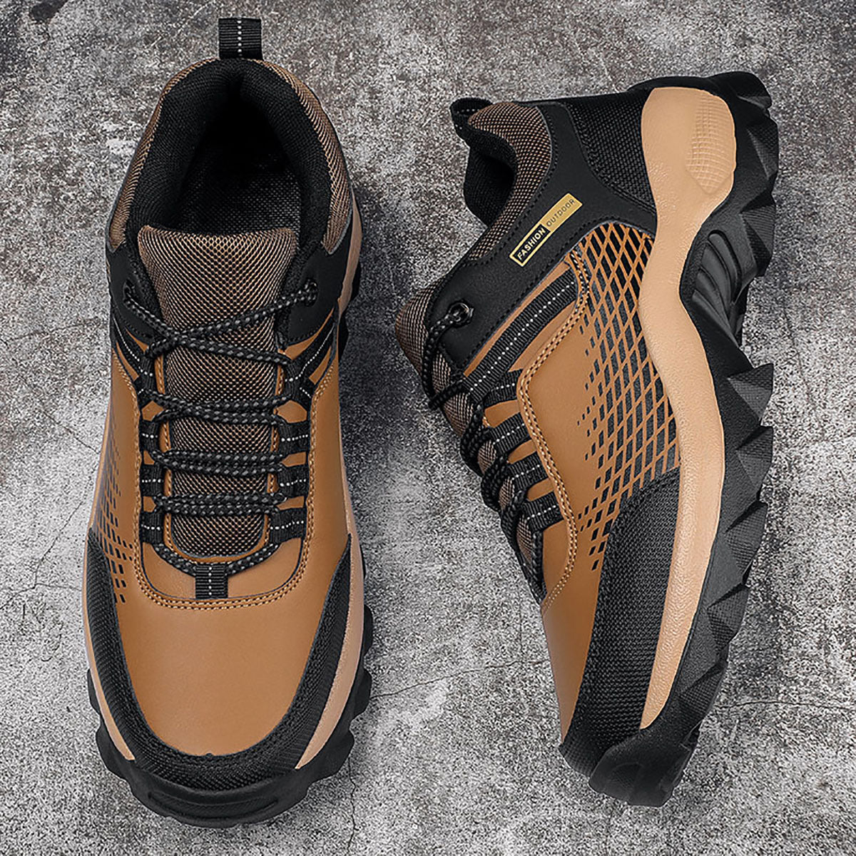 Robuuste All-Season Wandelschoenen - Outdoor Performance met Schokbestendige Zool