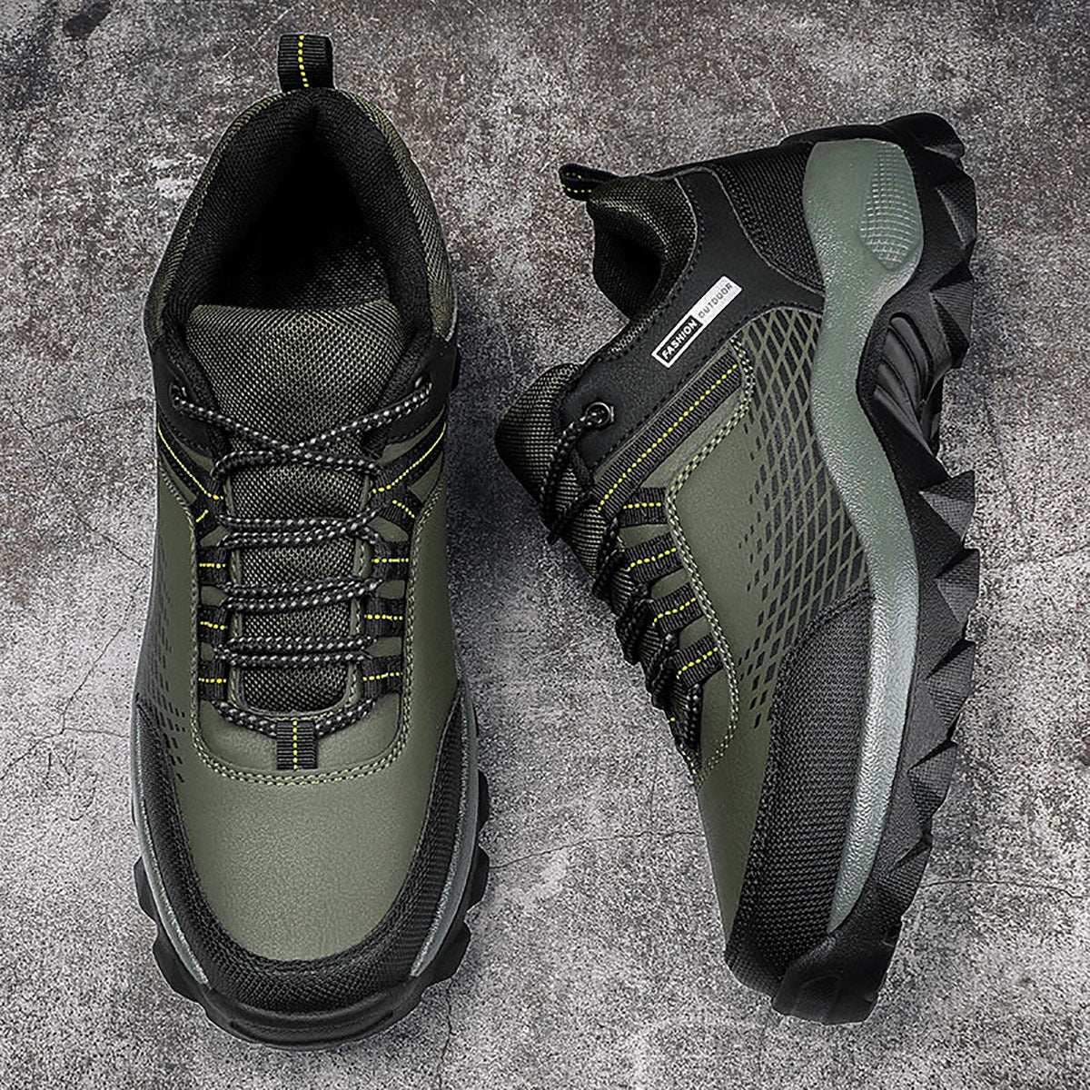Robuuste All-Season Wandelschoenen - Outdoor Performance met Schokbestendige Zool