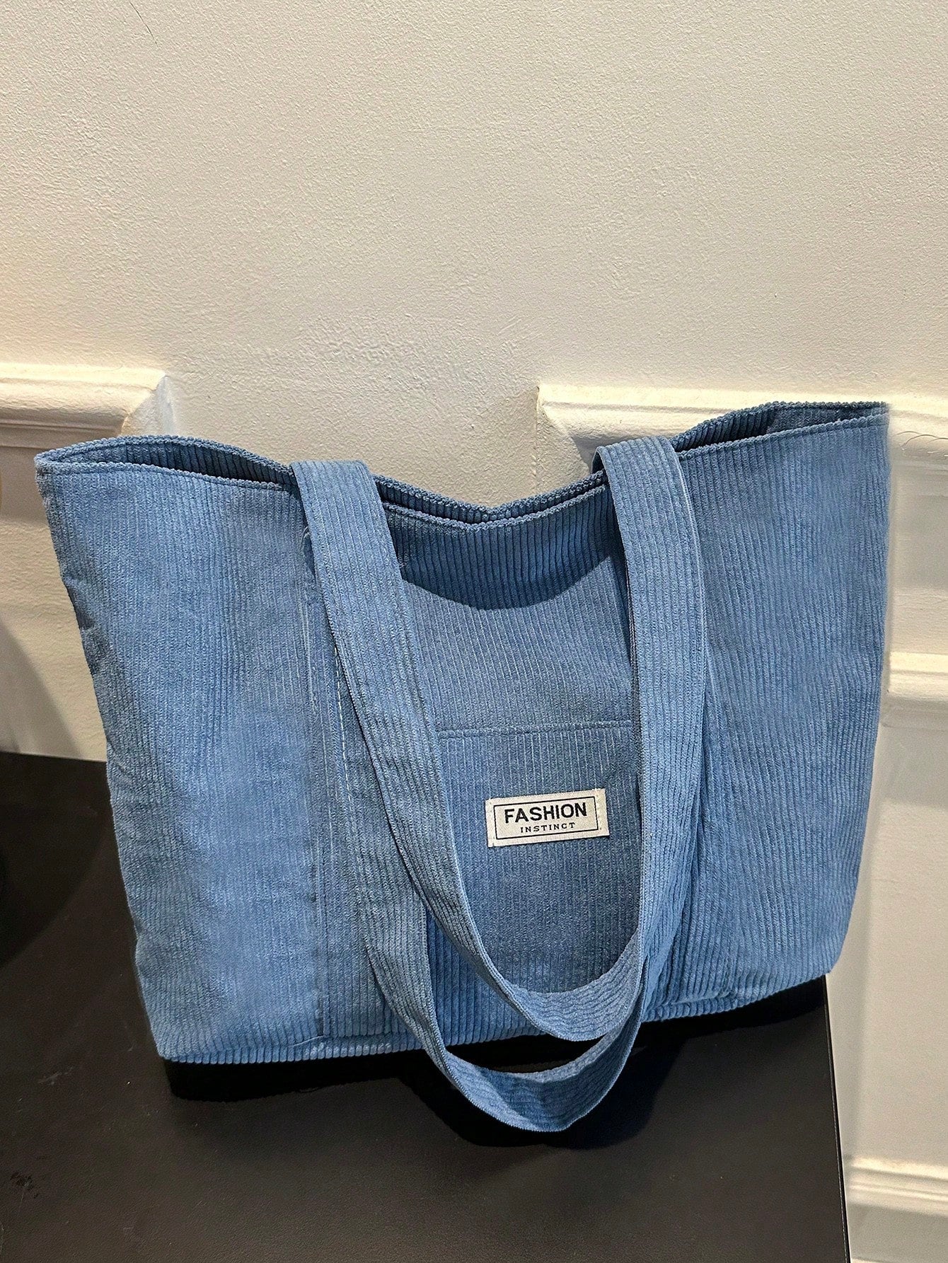 Corduroy Tote Bag Groot Formaat | Schooltas | Voor school, studenten en werk