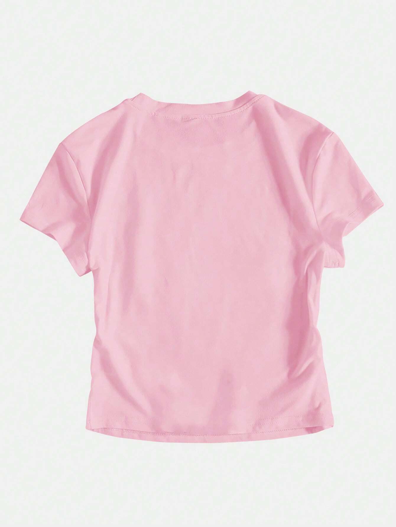 Casual T-shirt met Letterprint | Dames T-shirts | Veelzijdig en Modieus T-shirt voor Dames