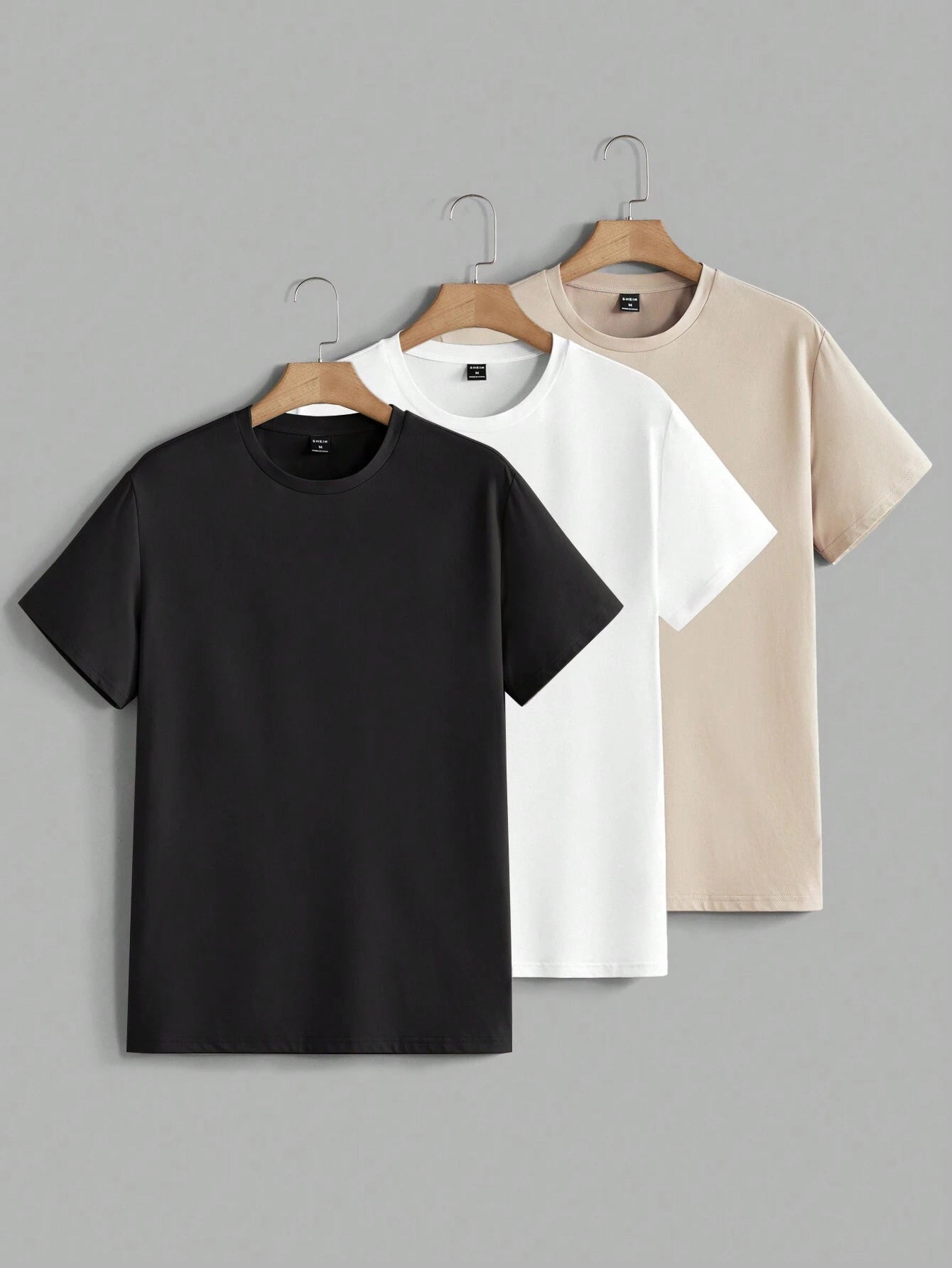 Modomio Casual Zomer T-shirt | T-shirt | Ronde hals shirt voor heren