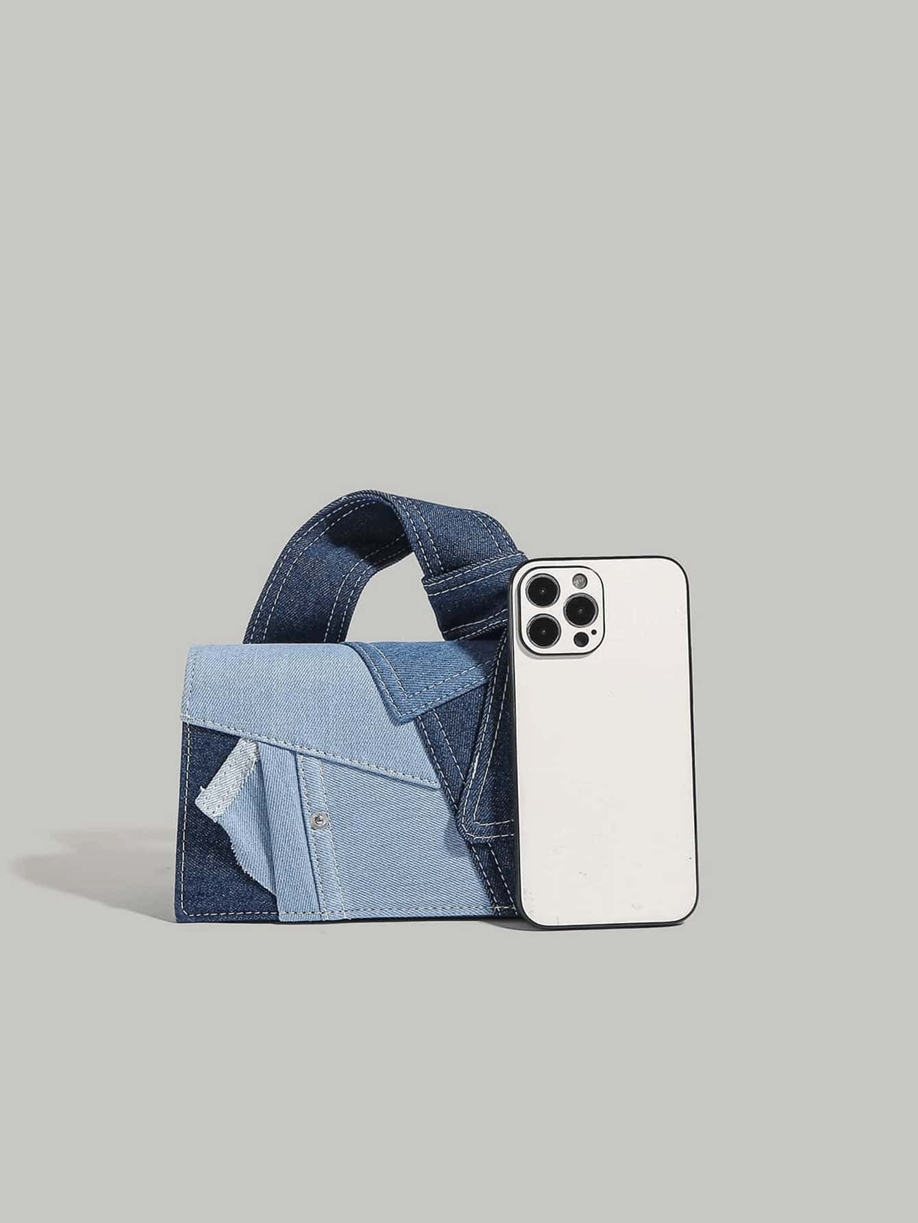 Joker Denim Schoudertas Dames | Crossbodytas | Koreaanse stijl met high sense commuter look