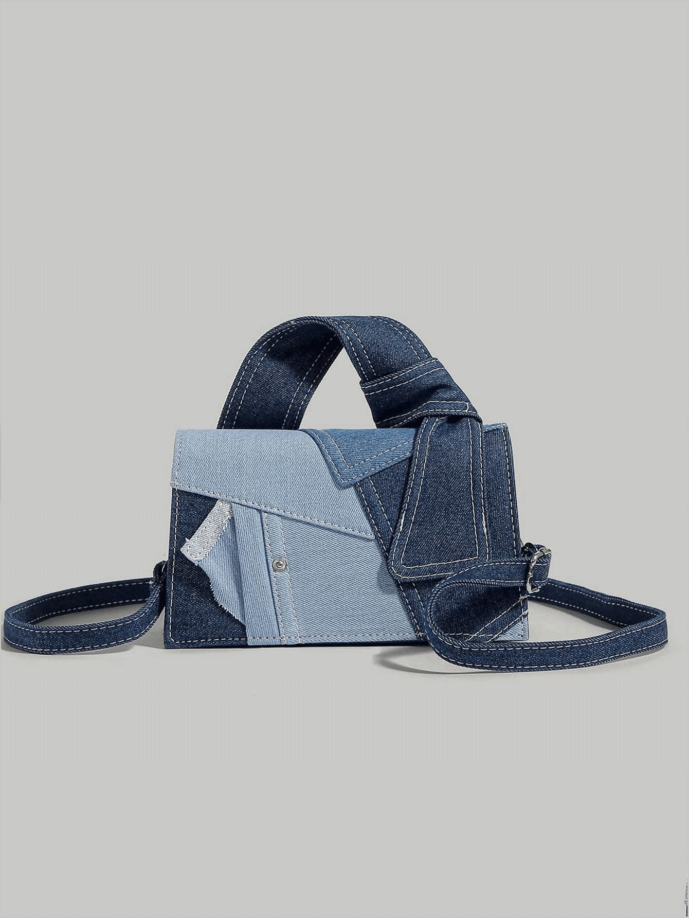 Joker Denim Schoudertas Dames | Crossbodytas | Koreaanse stijl met high sense commuter look