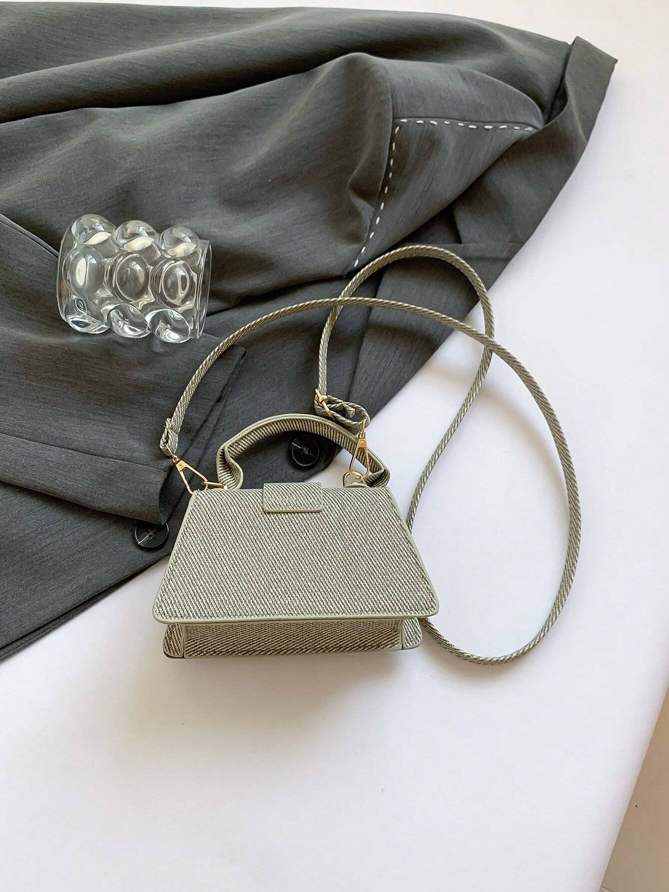 Mini Lippenstift Pouch | Handtas | Kleine vierkante tas voor dames