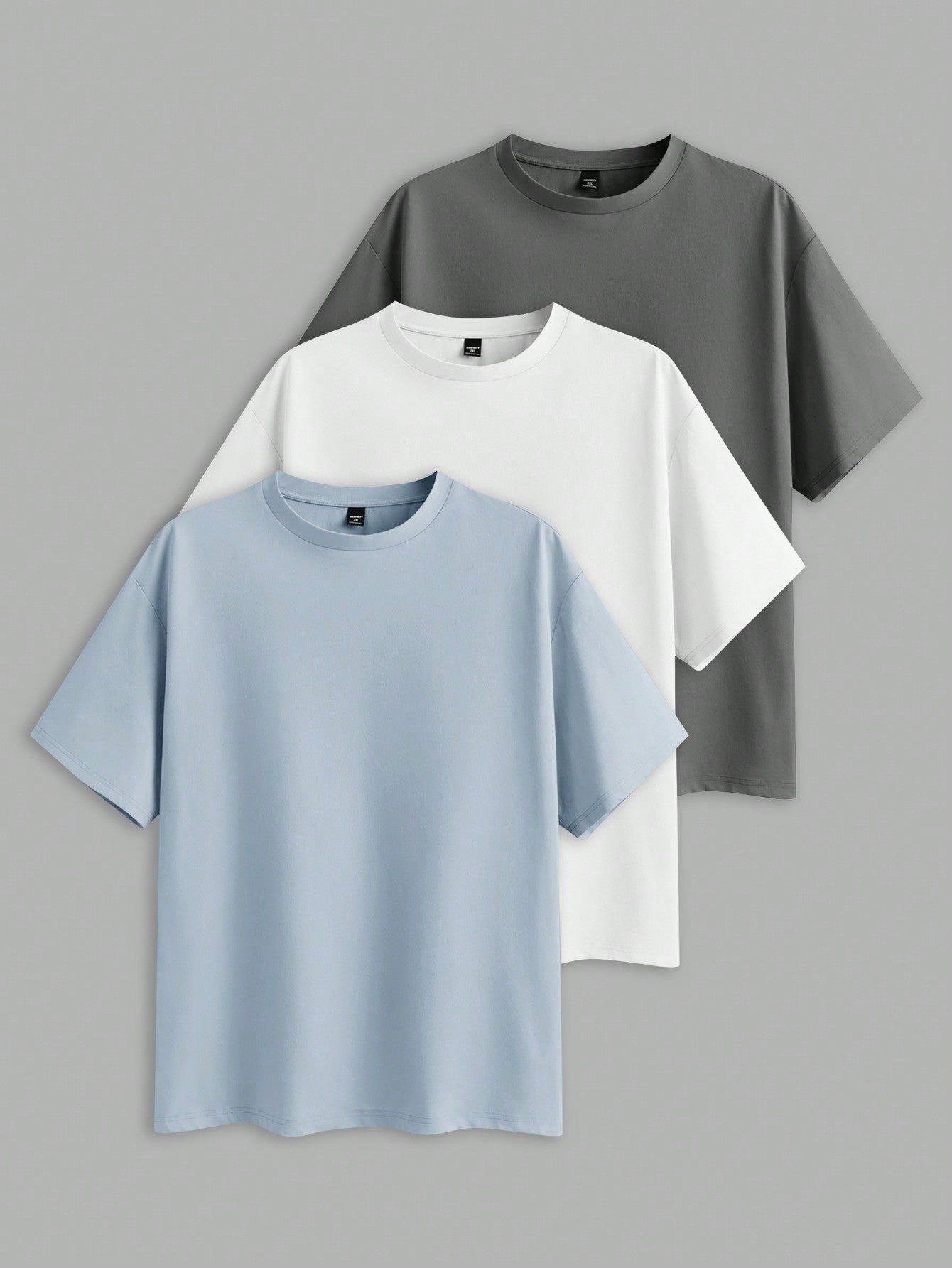 Modomio Casual Zomer T-shirt | T-shirt | Ronde hals shirt voor heren