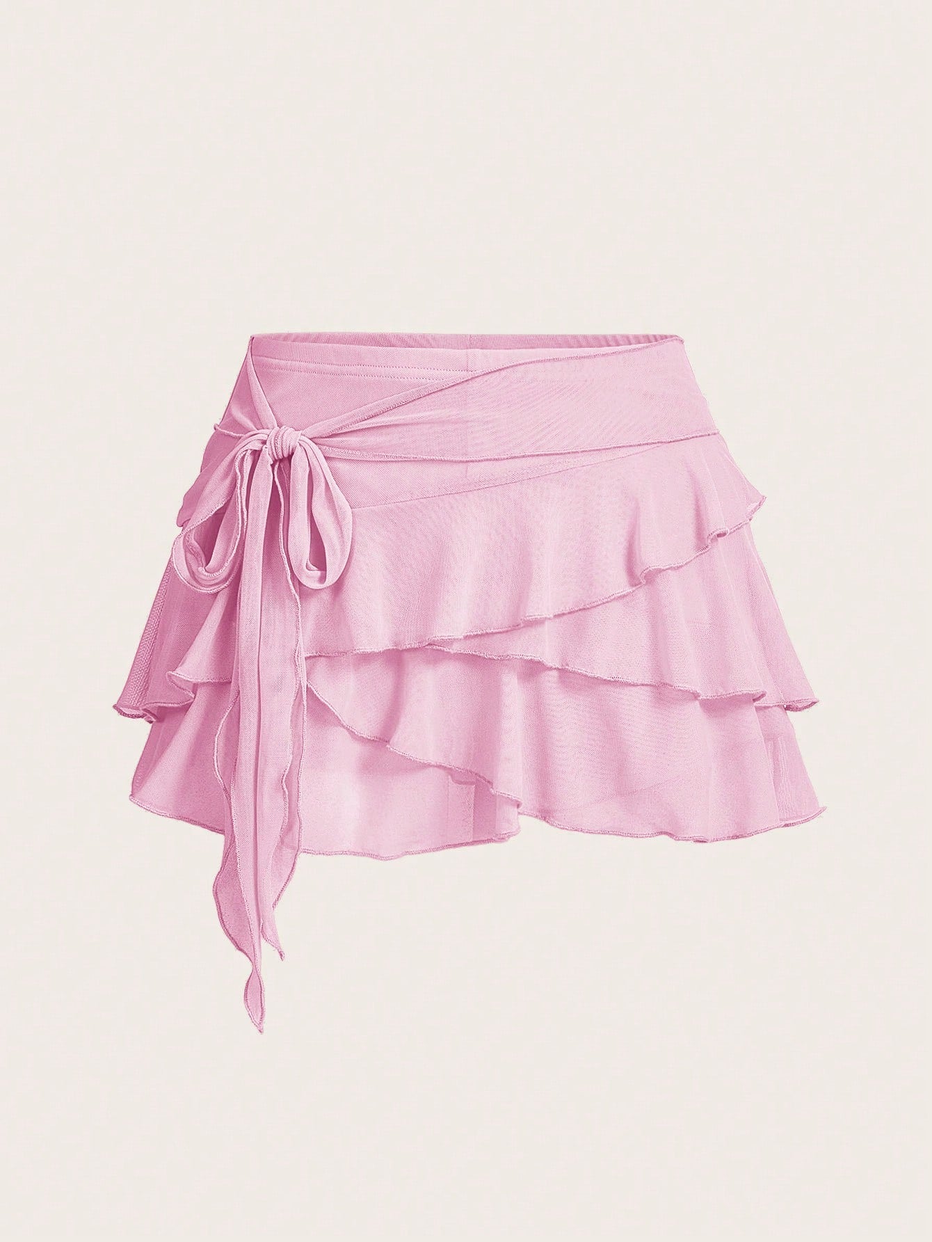 Multi-layer Ruffle Zwarte Rok | Minirrok Dames | Zwarte Y2K rok met lagen en ruches