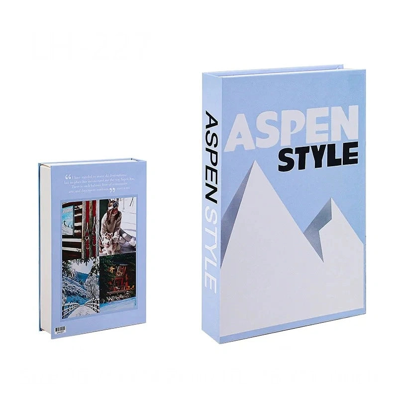 Bohemian Salontafel Boek - Luxe Decoratief Item Voor Een Stijlvol Interieur