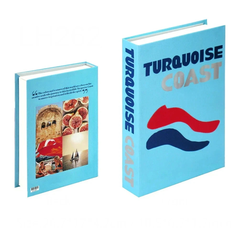 Bohemian Salontafel Boek - Luxe Decoratief Item Voor Een Stijlvol Interieur