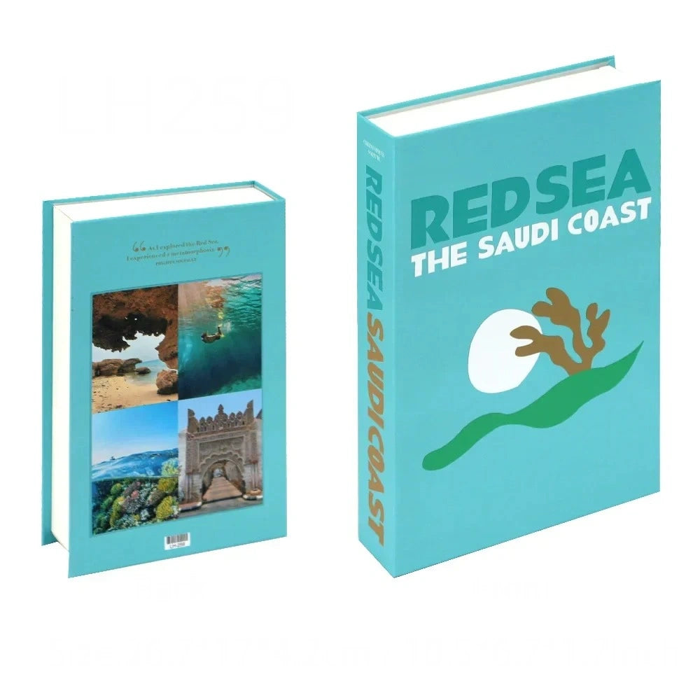 Bohemian Salontafel Boek - Luxe Decoratief Item Voor Een Stijlvol Interieur