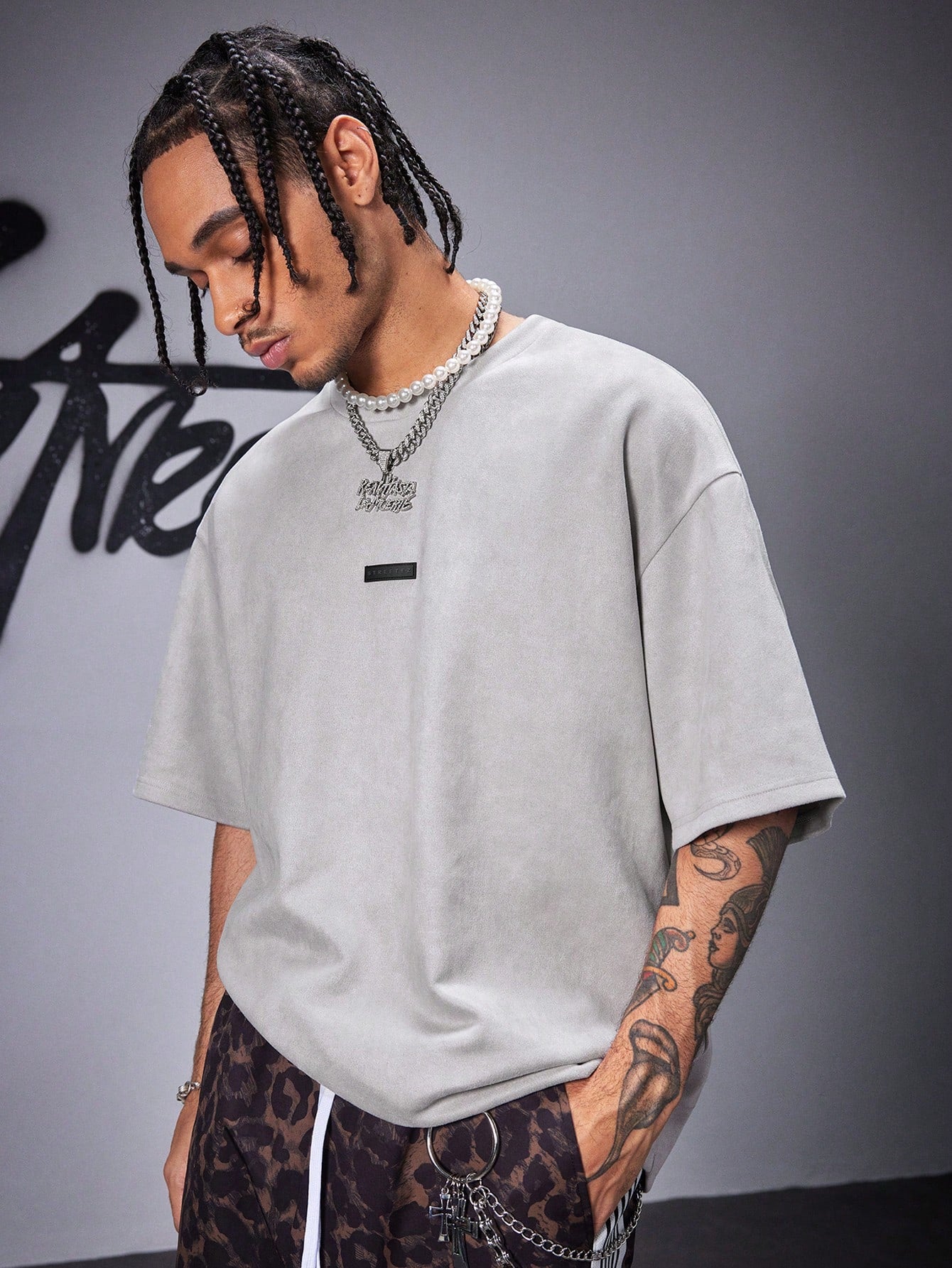 StreetEZ Air Layer T-shirt Heren | T-shirt | Losvallend shirt met ronde hals