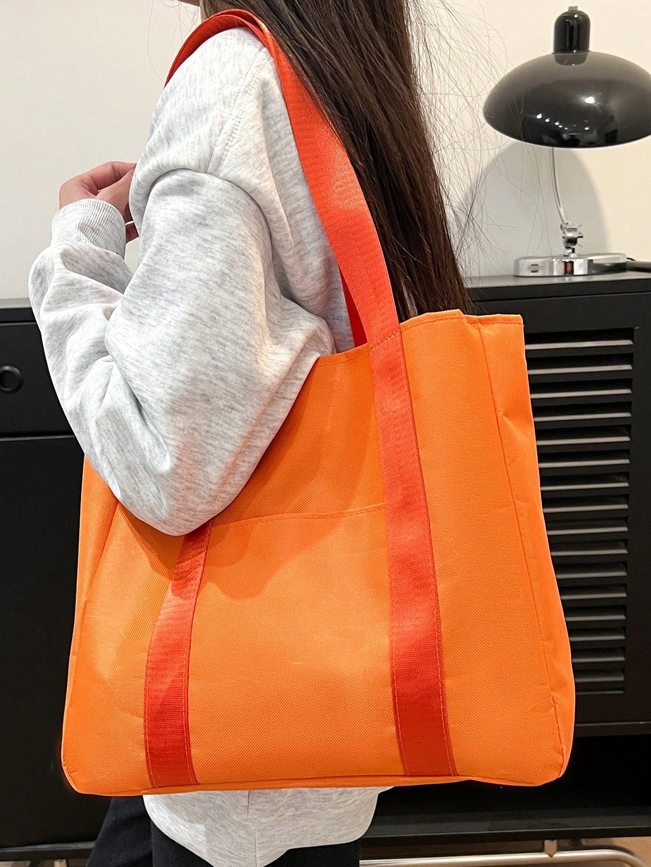 Canvas Schoudertas Voorjaar/Zomer | Schoudertas | Grote casual tas voor werk of school