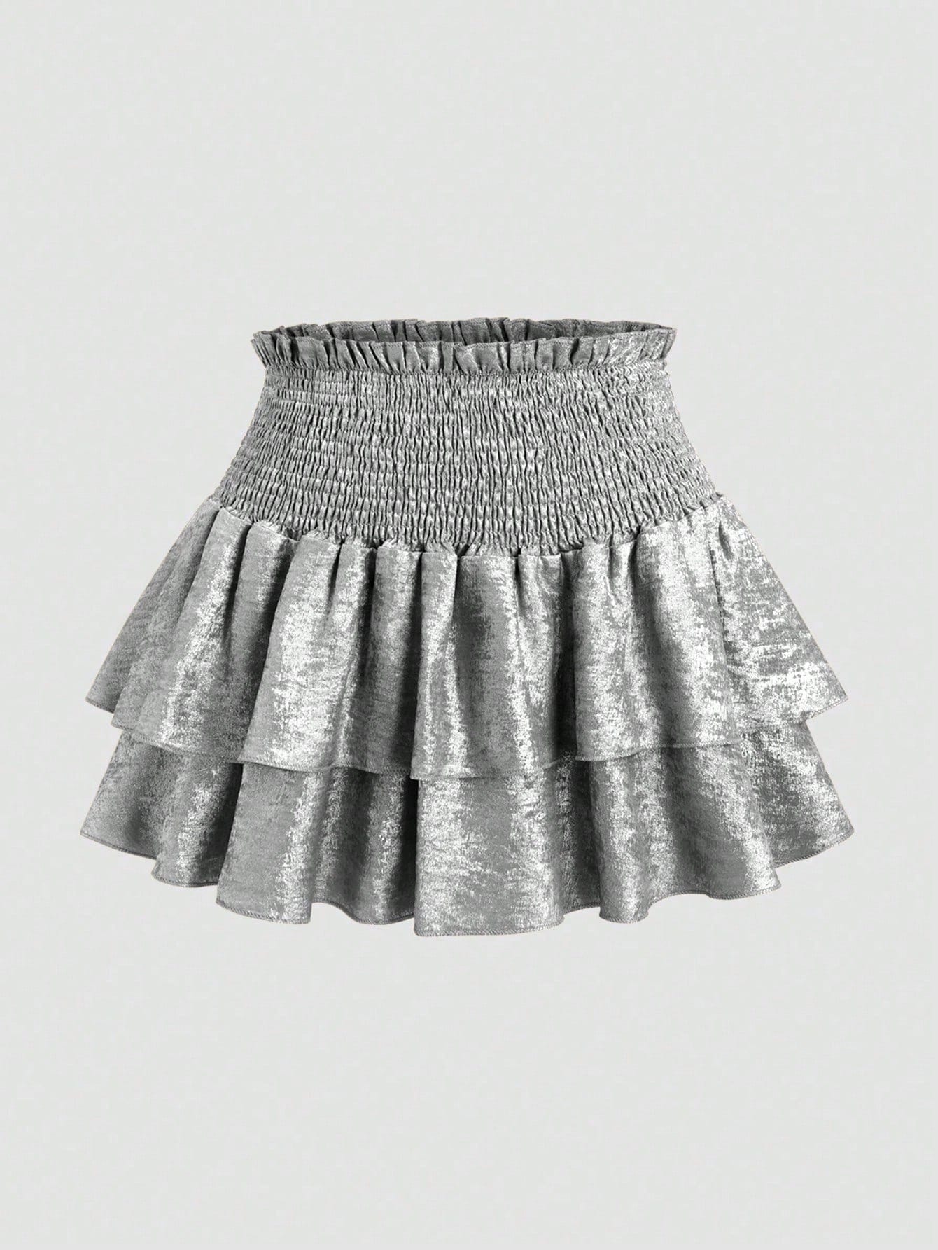 Pariaura Gedrukte Dagelijkse Rok | Midi-rok Dames | Zomerse rok met bloemenprint voor dagelijks gebruik