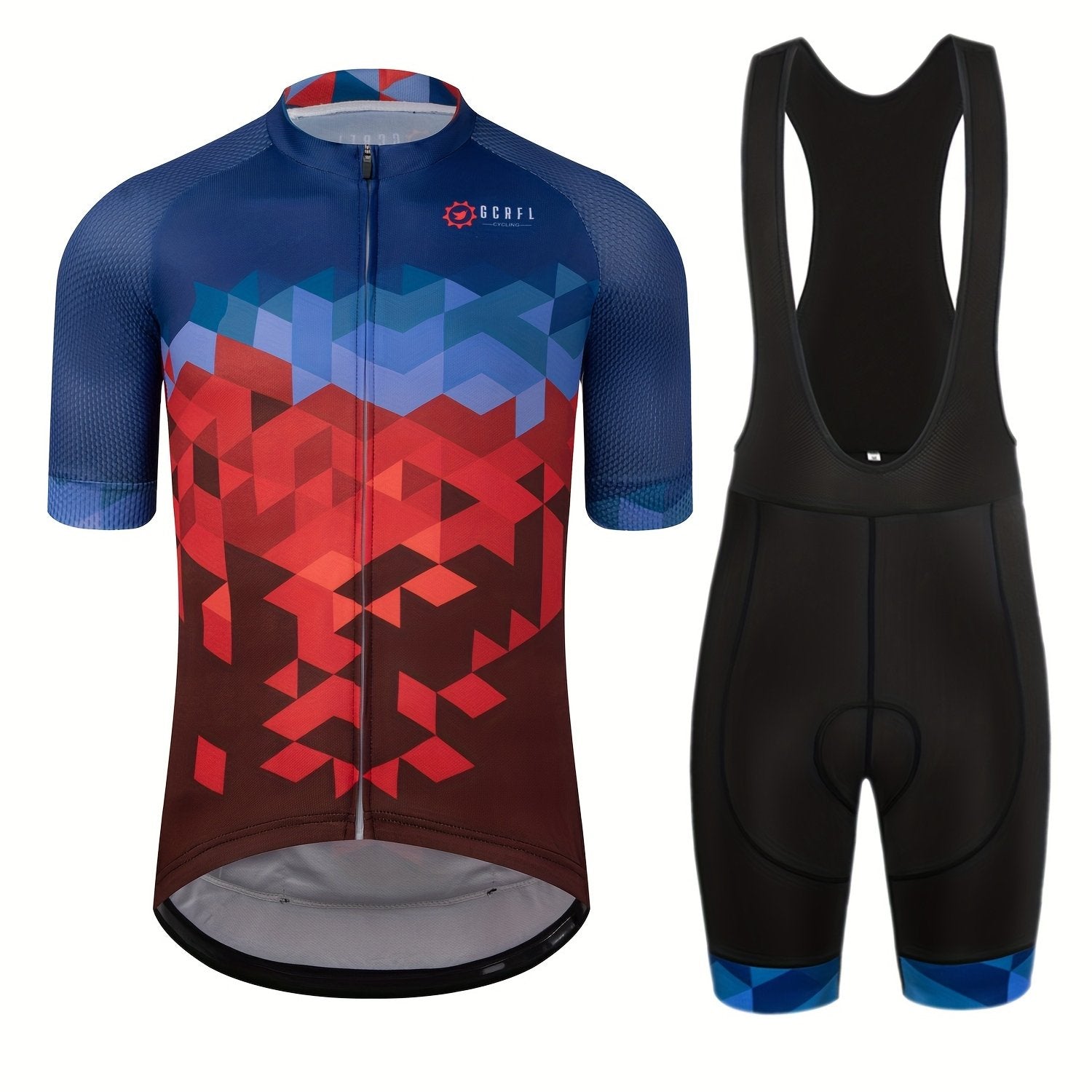 Abstract ontwerp wielershirt | Wielerkleding | Professioneel Fietsjersey