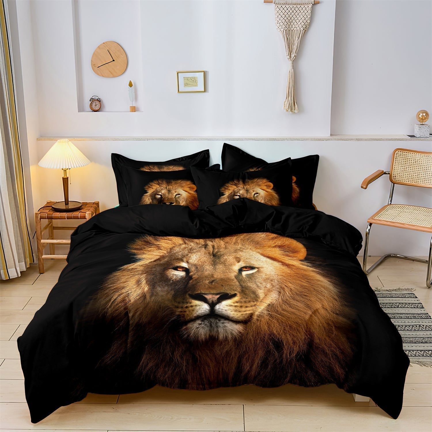 Wild Safari - Dekbedovertrek met Afrikaanse Leeuwprint