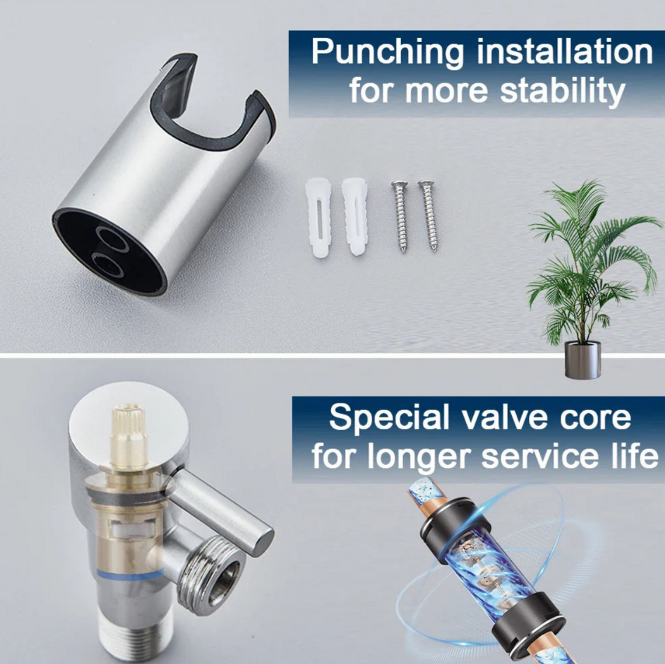 HygieneX | Toilet Bidet Sprayer | Hygiënische Reiniging | Comfortabel en Gemakkelijk