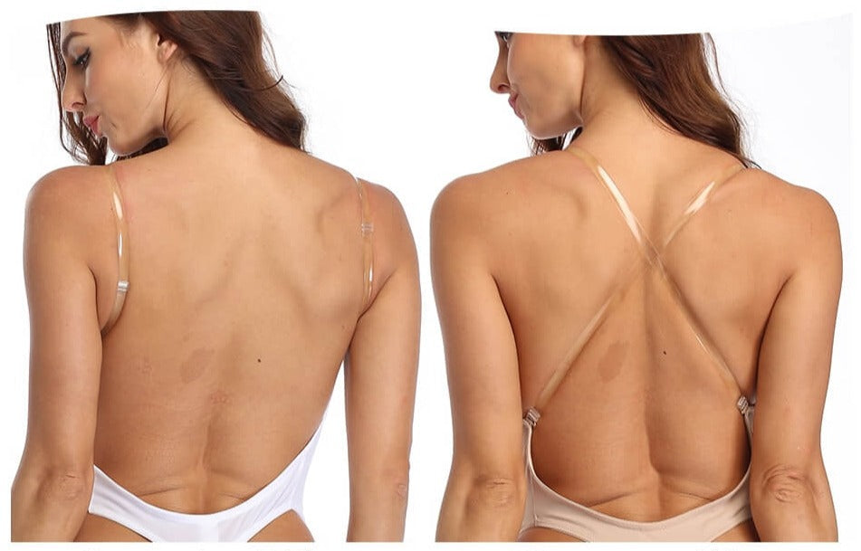 Lina - Diepe V-hals Backless Body Shaper