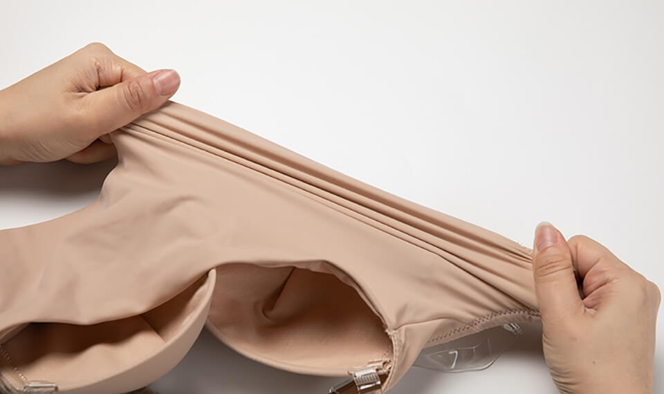 Lina - Diepe V-hals Backless Body Shaper