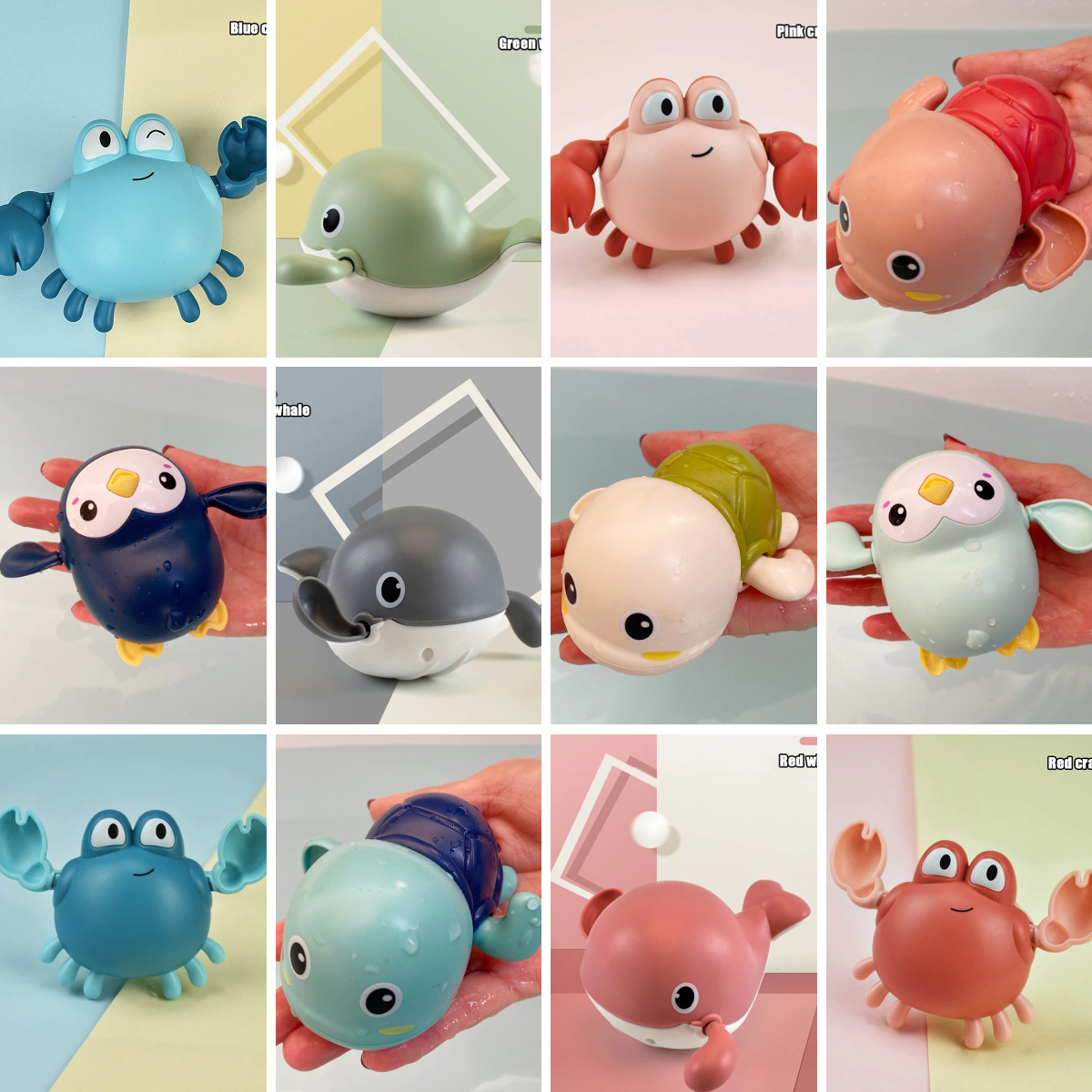 Bath Buddies | Eindeloos plezier in bad! - Zwemmende zeedieren