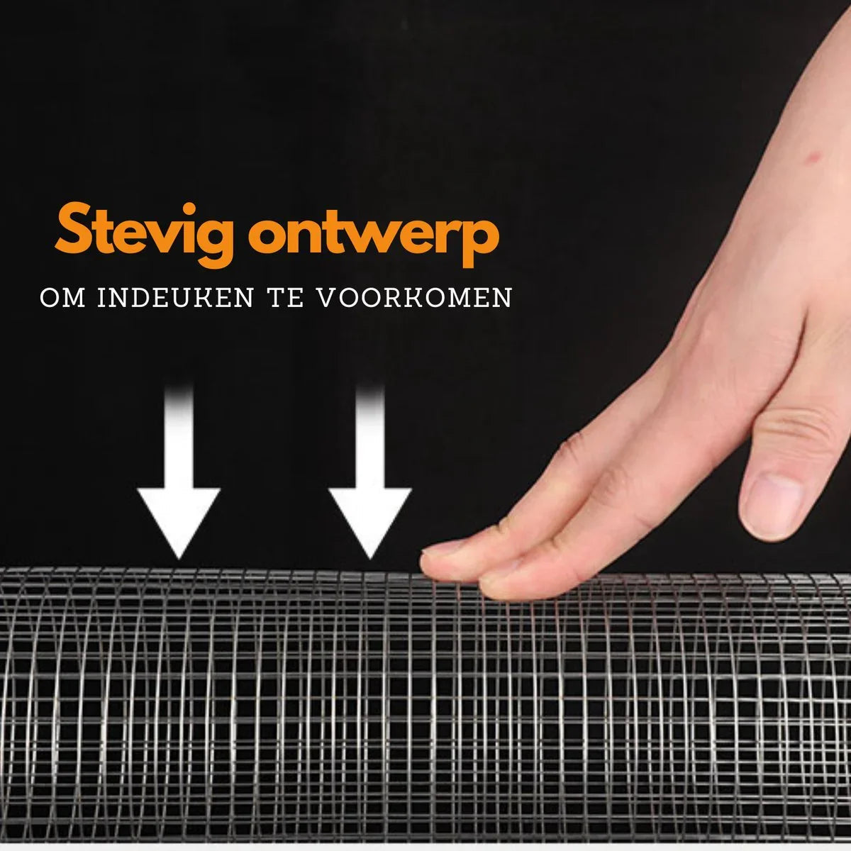 BBQ korf - Niets valt meer door je rooster
