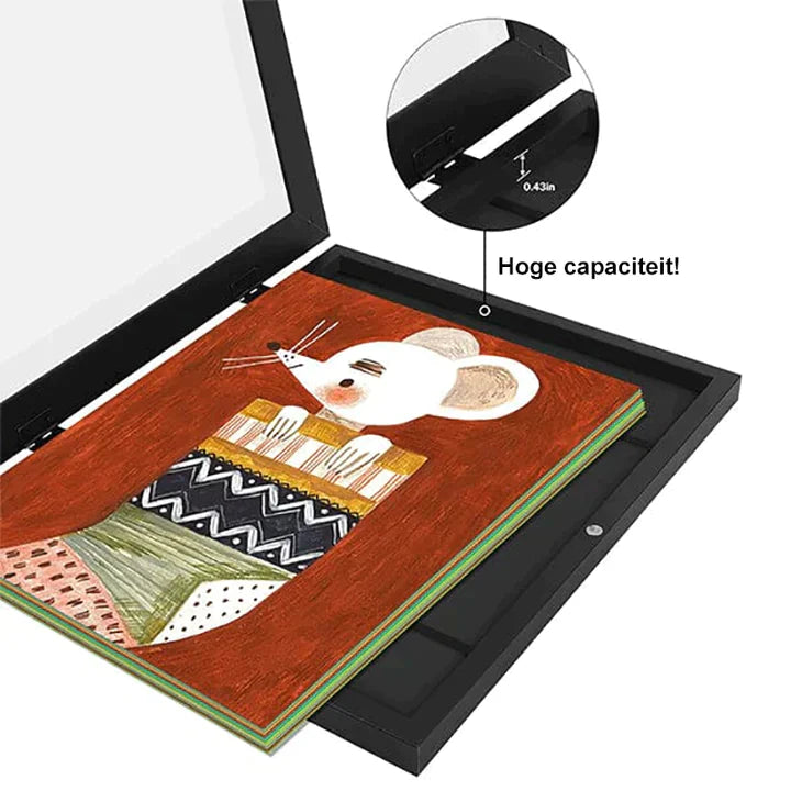 Kinderkunstwerk lijst | Bewaar Alle Waardevolle Herinneringen Van De Kindertijd