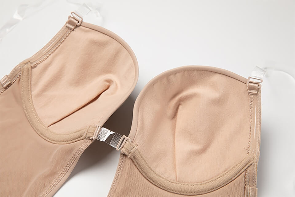 Lina - Diepe V-hals Backless Body Shaper