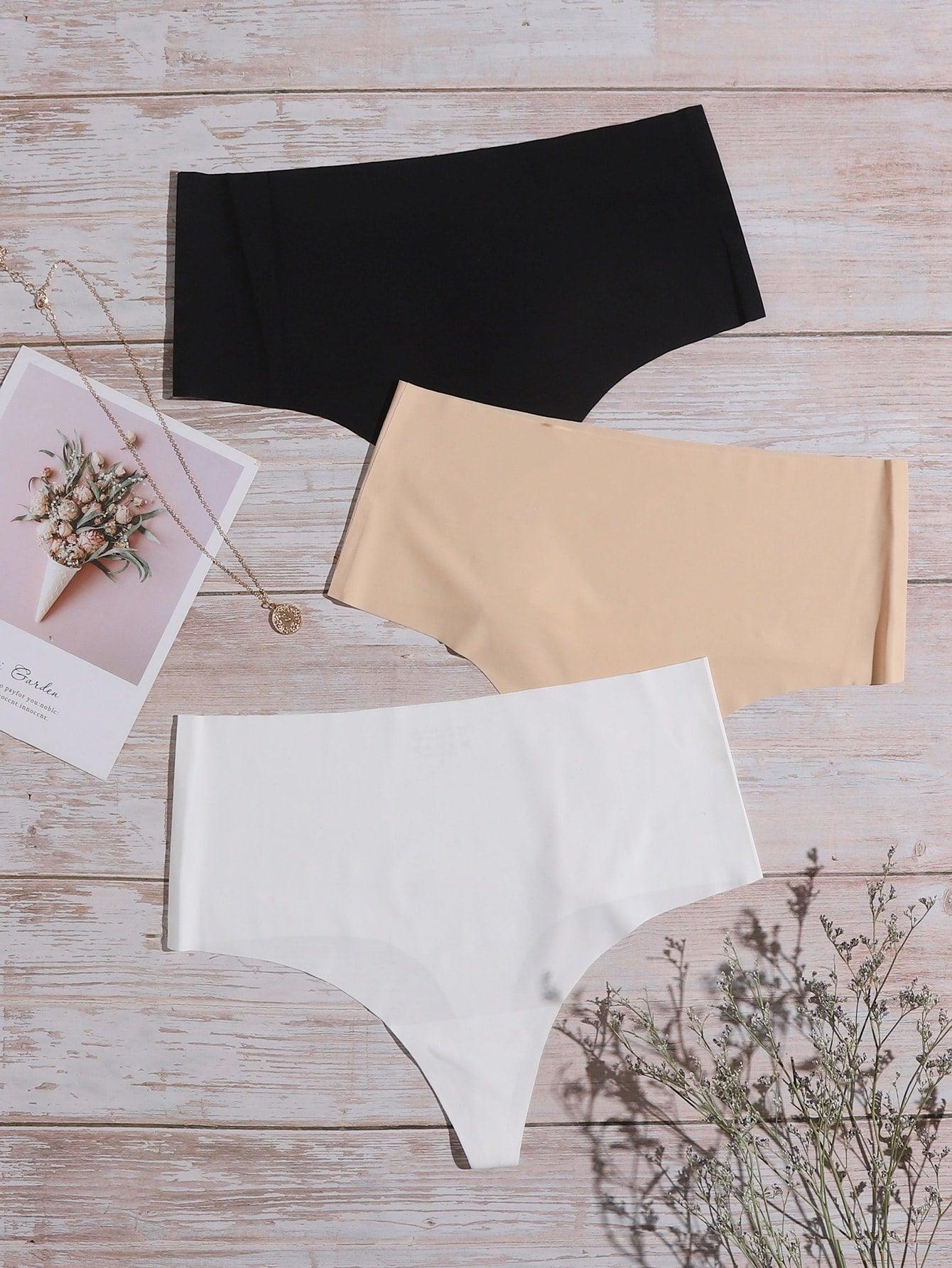 FENNA | 2+1 GRATIS | Naadloze High Waist String