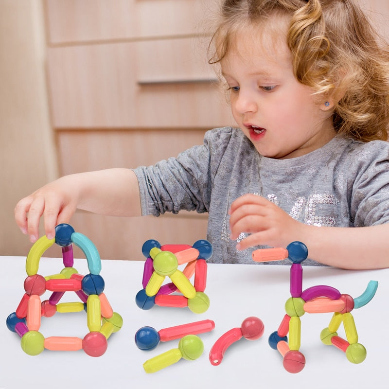 Magnet Toys | Ontwikkel de creativiteit - Magnetische sticks