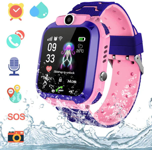 KidGuard - Gadget Kinder GPS Horloge Met Locatie En Belfunctie