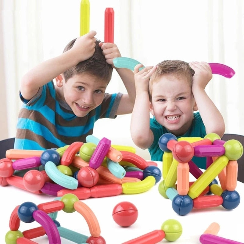Magnet Toys | Ontwikkel de creativiteit - Magnetische sticks