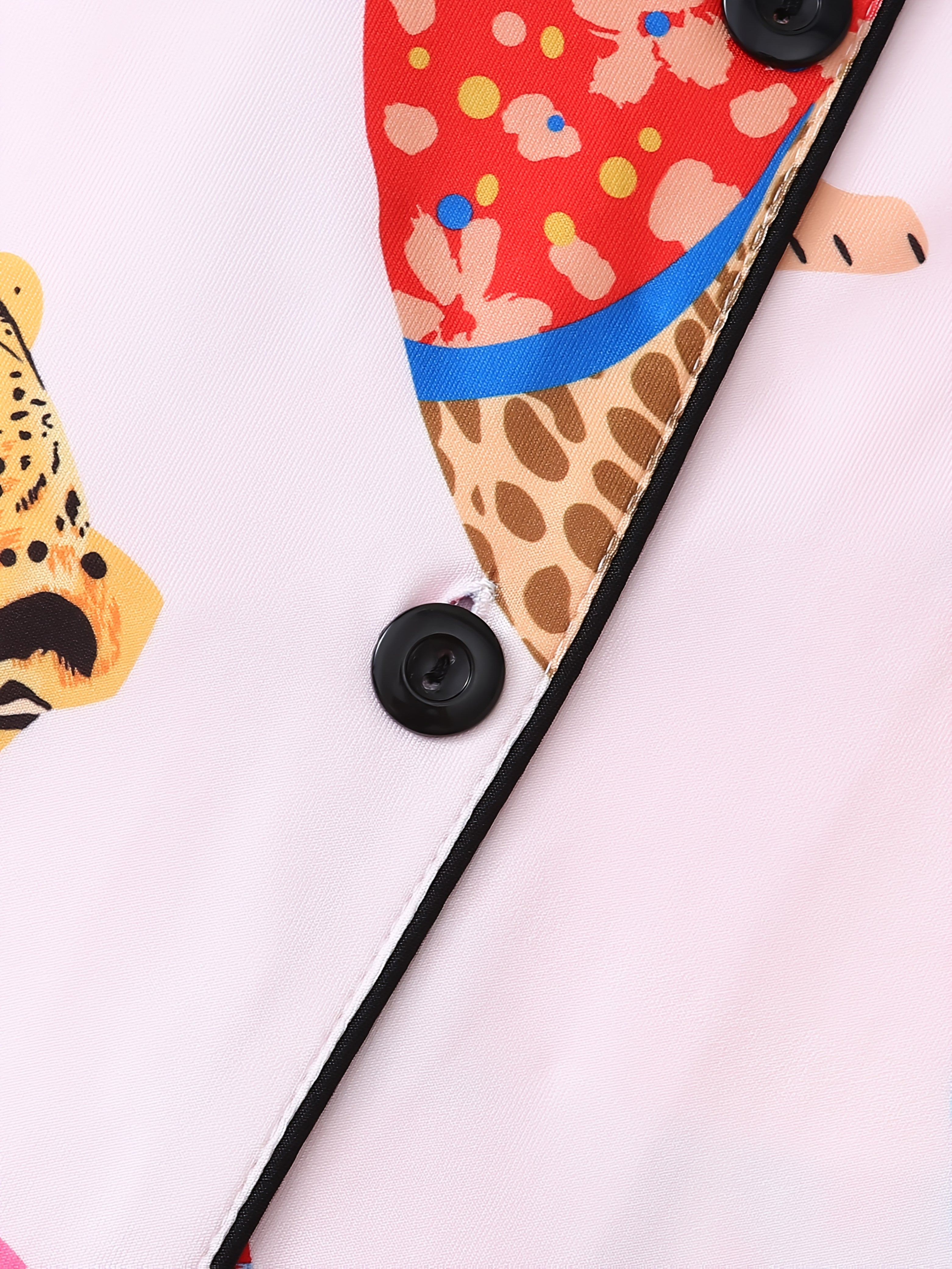 Kleurrijke Pyjama Set | Zomerset dames | Comfortabele Thuisoutfit