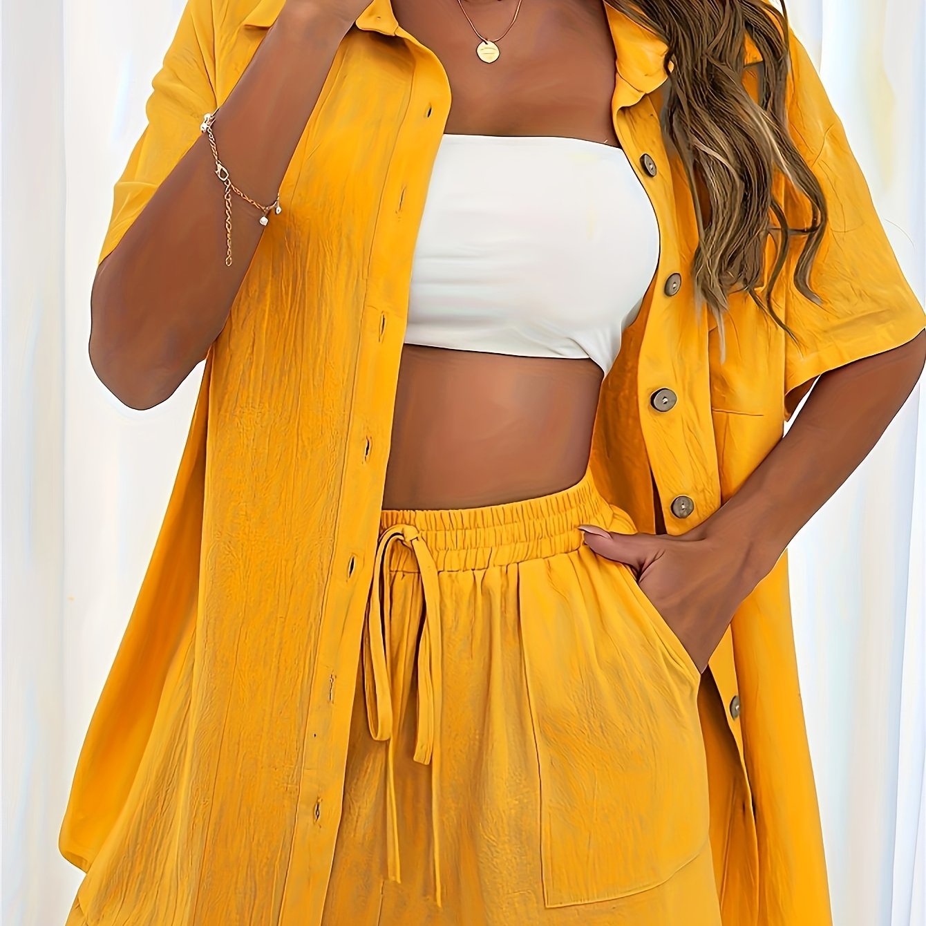 Licht Zomerpak | Zomerset dames | Luchtige Zomer Outfit