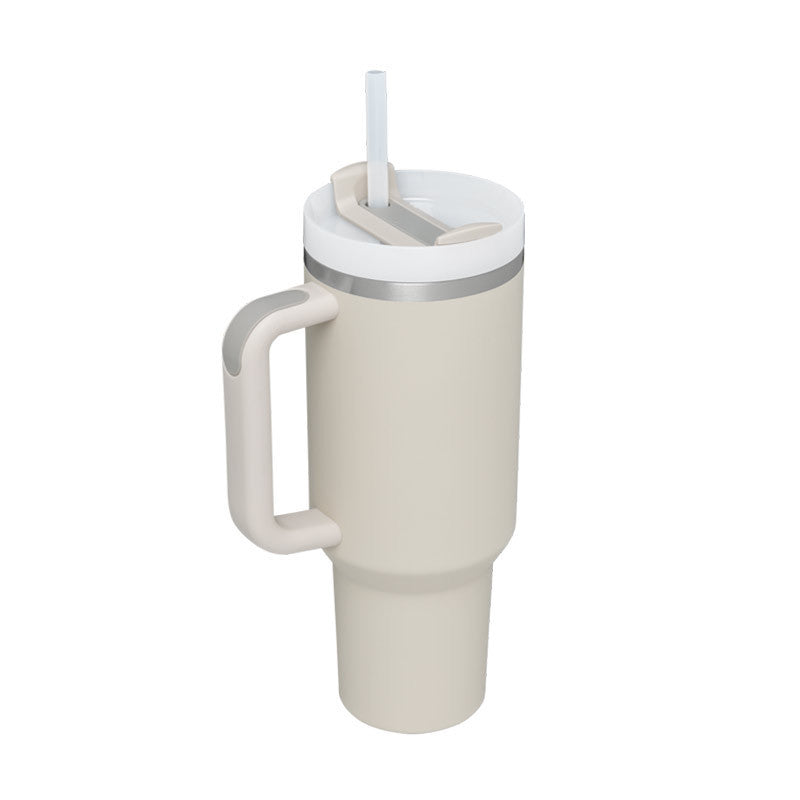 MugMaster - Isothermische Beker met Rietje