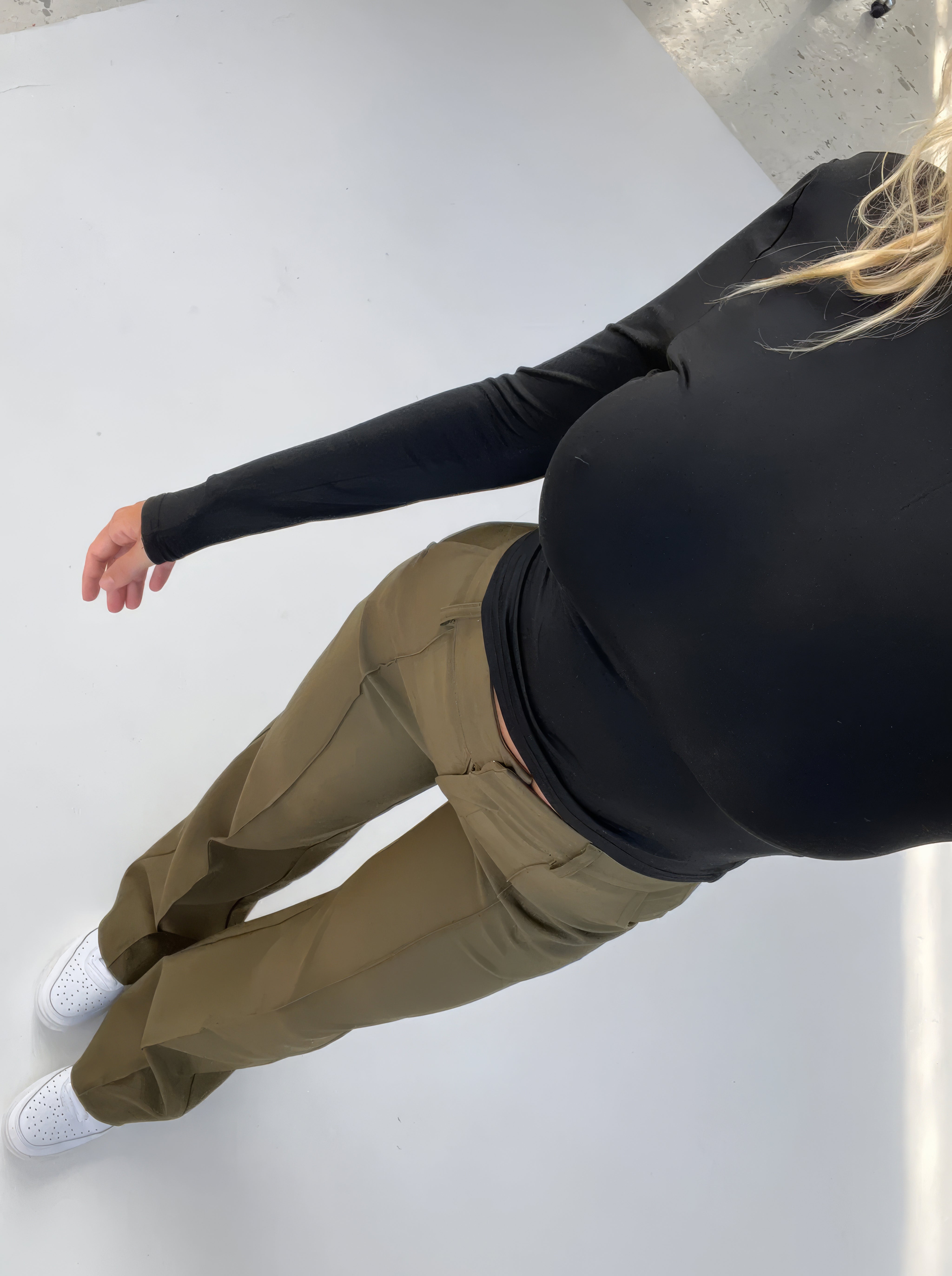 Beau | High-Waist Pantalon Met Rechte Pijpen