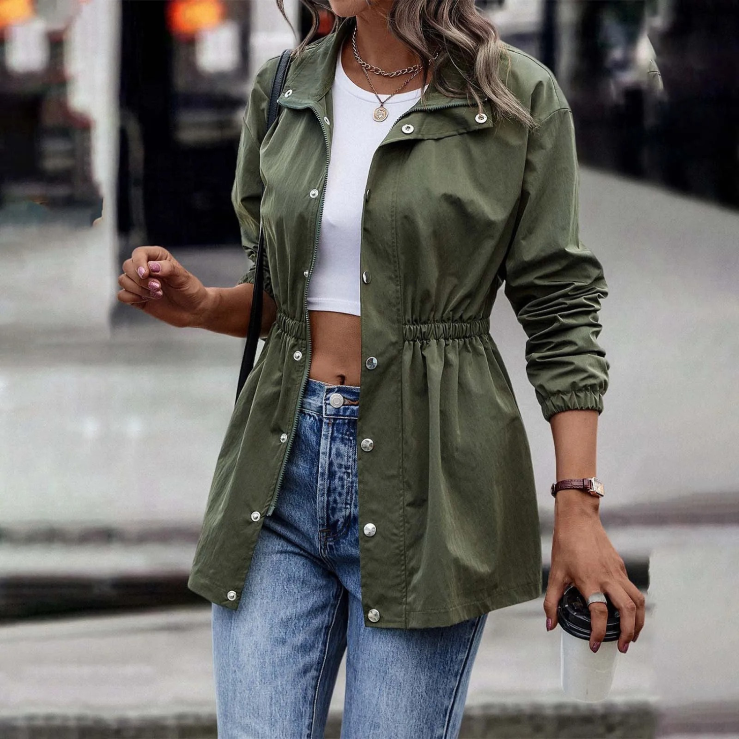 Summer Jacket Women - Trendy - Vintage - For A Fashionable Look