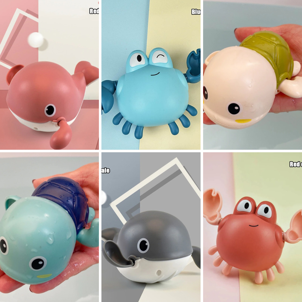 Bath Buddies | Eindeloos plezier in bad! - Zwemmende zeedieren