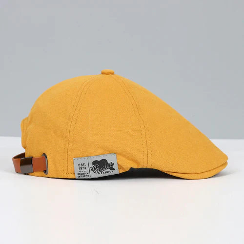 Verstelbare Elegante Baret voor Mannen – Wolmix, Tijdloos Design, Meerdere Kleuren