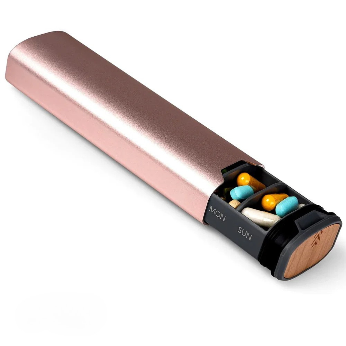7-Dagen Medicatie Organizer – Compacte Lekvrije Pillendoos voor Thuis en Reizen