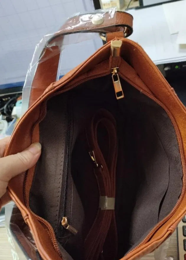 Stijlvolle Vintage Leren Tas | YSL Essential | Tijdloos - Elegante Afwerking - Vintage